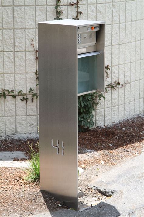 stainless steel letter boxes brisbane|modern stainless steel mailboxes.